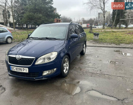 Синий Шкода Фабия, объемом двигателя 1.2 л и пробегом 254 тыс. км за 4900 $, фото 5 на Automoto.ua