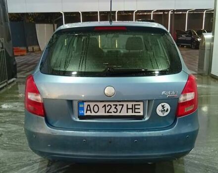 Шкода Фабия 2010 в Ужгороде на Automoto.ua Синий Шкода Фабия, объемом двигателя 1.2 л и пробегом 242 тыс. км за 3600 $, фото 6 на Automoto.ua