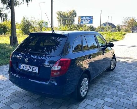 Синий Шкода Фабия, объемом двигателя 1.6 л и пробегом 209 тыс. км за 5500 $, фото 4 на Automoto.ua