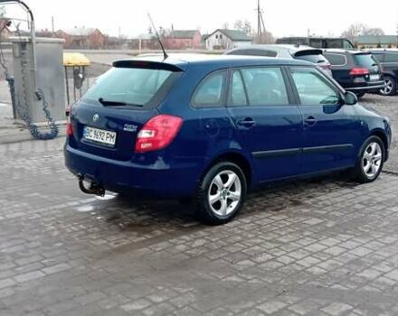 Синий Шкода Фабия, объемом двигателя 1.2 л и пробегом 222 тыс. км за 4500 $, фото 3 на Automoto.ua