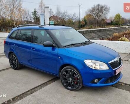 Синий Шкода Фабия, объемом двигателя 1.4 л и пробегом 222 тыс. км за 8100 $, фото 4 на Automoto.ua