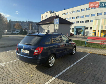 Синий Шкода Фабия, объемом двигателя 1.2 л и пробегом 220 тыс. км за 4700 $, фото 5 на Automoto.ua