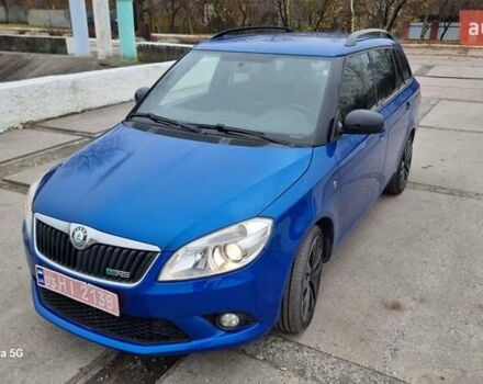 Синий Шкода Фабия, объемом двигателя 1.4 л и пробегом 222 тыс. км за 8100 $, фото 5 на Automoto.ua