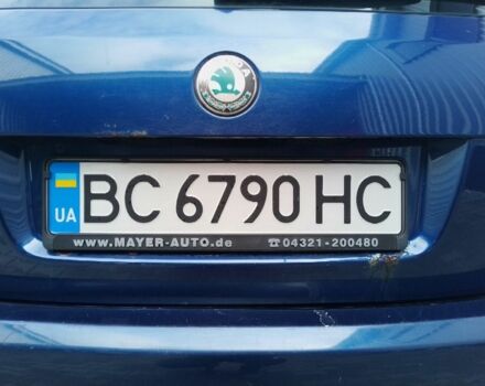 Синий Шкода Фабия, объемом двигателя 1.6 л и пробегом 208 тыс. км за 5400 $, фото 4 на Automoto.ua