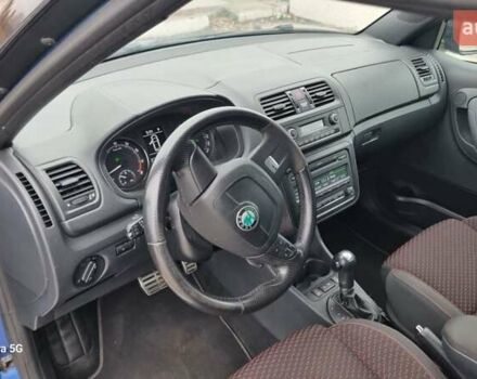 Синий Шкода Фабия, объемом двигателя 1.4 л и пробегом 222 тыс. км за 8100 $, фото 11 на Automoto.ua