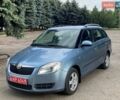 Синий Шкода Фабия, объемом двигателя 1.6 л и пробегом 148 тыс. км за 6100 $, фото 1 на Automoto.ua