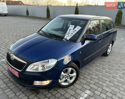 Синий Шкода Фабия, объемом двигателя 1.2 л и пробегом 182 тыс. км за 5850 $, фото 11 на Automoto.ua