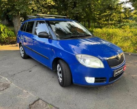 Синий Шкода Фабия, объемом двигателя 1.4 л и пробегом 292 тыс. км за 4390 $, фото 2 на Automoto.ua