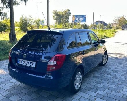 Синий Шкода Фабия, объемом двигателя 1.6 л и пробегом 209 тыс. км за 5450 $, фото 2 на Automoto.ua