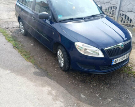 Синій Шкода Фабія, об'ємом двигуна 1.6 л та пробігом 214 тис. км за 6000 $, фото 1 на Automoto.ua