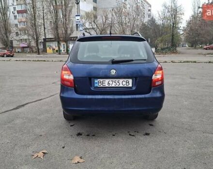 Синий Шкода Фабия, объемом двигателя 1.2 л и пробегом 212 тыс. км за 5000 $, фото 4 на Automoto.ua