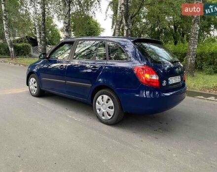 Синий Шкода Фабия, объемом двигателя 1.6 л и пробегом 385 тыс. км за 4999 $, фото 3 на Automoto.ua