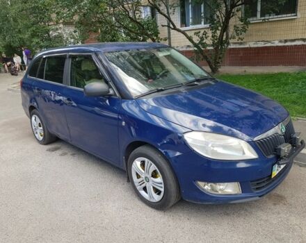 Синій Шкода Фабія, об'ємом двигуна 1.2 л та пробігом 378 тис. км за 4100 $, фото 1 на Automoto.ua