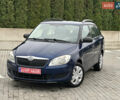 Синий Шкода Фабия, объемом двигателя 1.2 л и пробегом 232 тыс. км за 3999 $, фото 1 на Automoto.ua