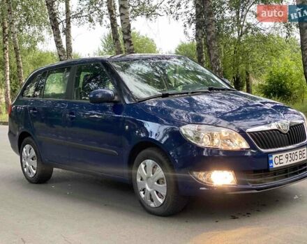 Синий Шкода Фабия, объемом двигателя 1.6 л и пробегом 385 тыс. км за 4999 $, фото 1 на Automoto.ua
