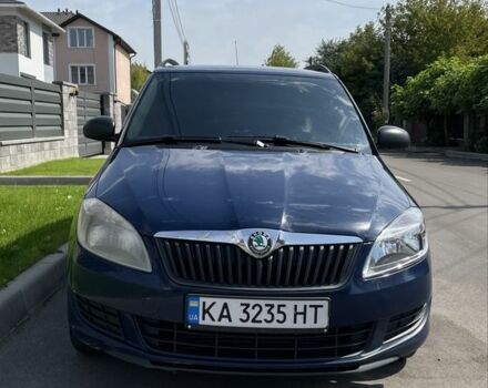 Синий Шкода Фабия, объемом двигателя 1.6 л и пробегом 312 тыс. км за 5400 $, фото 1 на Automoto.ua