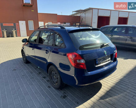 Синий Шкода Фабия, объемом двигателя 1.2 л и пробегом 228 тыс. км за 5500 $, фото 2 на Automoto.ua