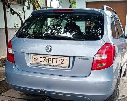 Синий Шкода Фабия, объемом двигателя 1.2 л и пробегом 256 тыс. км за 4950 $, фото 5 на Automoto.ua