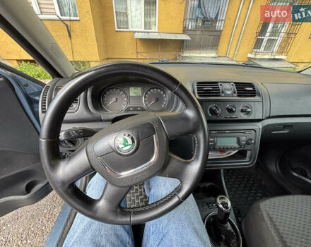 Синий Шкода Фабия, объемом двигателя 1.6 л и пробегом 205 тыс. км за 6200 $, фото 12 на Automoto.ua