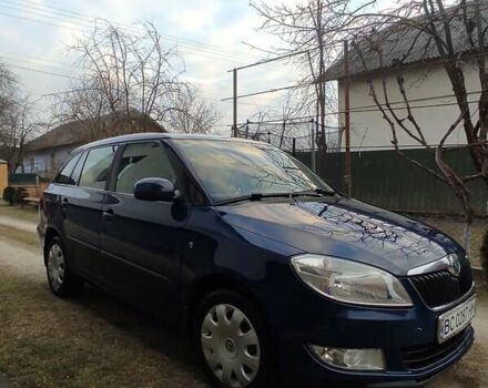 Синий Шкода Фабия, объемом двигателя 1.6 л и пробегом 220 тыс. км за 6000 $, фото 5 на Automoto.ua