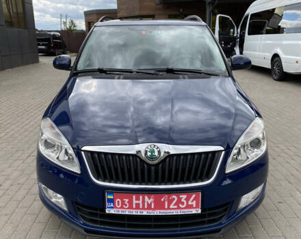 Синий Шкода Фабия, объемом двигателя 1.2 л и пробегом 209 тыс. км за 5700 $, фото 7 на Automoto.ua