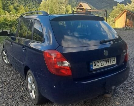 Синий Шкода Фабия, объемом двигателя 1.2 л и пробегом 220 тыс. км за 5200 $, фото 3 на Automoto.ua