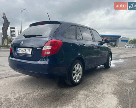 Синий Шкода Фабия, объемом двигателя 1.6 л и пробегом 370 тыс. км за 4850 $, фото 2 на Automoto.ua