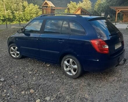 Синий Шкода Фабия, объемом двигателя 1.2 л и пробегом 220 тыс. км за 5200 $, фото 4 на Automoto.ua