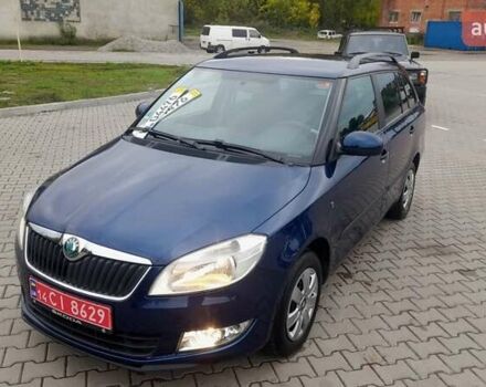 Синий Шкода Фабия, объемом двигателя 1.2 л и пробегом 180 тыс. км за 5850 $, фото 15 на Automoto.ua