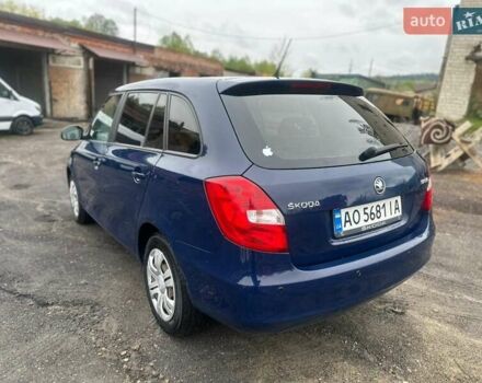 Синий Шкода Фабия, объемом двигателя 1.6 л и пробегом 308 тыс. км за 5900 $, фото 3 на Automoto.ua