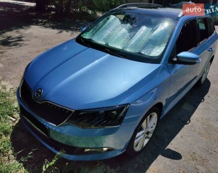 Синій Шкода Фабія, об'ємом двигуна 1.4 л та пробігом 189 тис. км за 8500 $, фото 1 на Automoto.ua