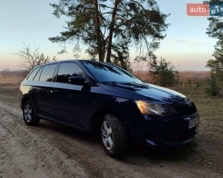 Синий Шкода Фабия, объемом двигателя 1.2 л и пробегом 216 тыс. км за 6650 $, фото 5 на Automoto.ua
