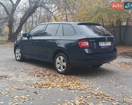 Синий Шкода Фабия, объемом двигателя 1.2 л и пробегом 128 тыс. км за 6999 $, фото 2 на Automoto.ua