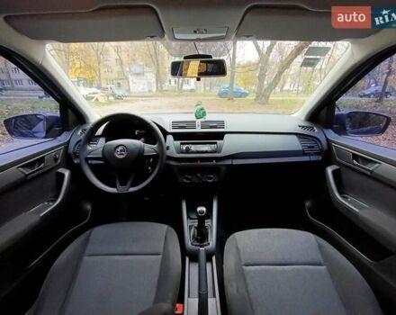 Синий Шкода Фабия, объемом двигателя 1.2 л и пробегом 128 тыс. км за 6999 $, фото 14 на Automoto.ua