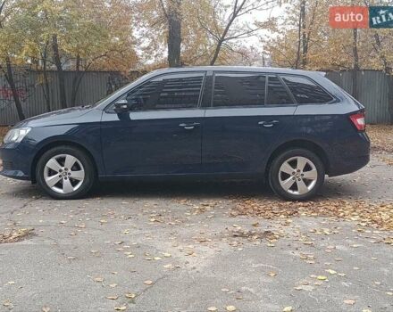 Синий Шкода Фабия, объемом двигателя 1.2 л и пробегом 128 тыс. км за 6999 $, фото 1 на Automoto.ua