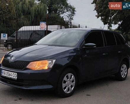 Синий Шкода Фабия, объемом двигателя 1.2 л и пробегом 201 тыс. км за 6099 $, фото 1 на Automoto.ua