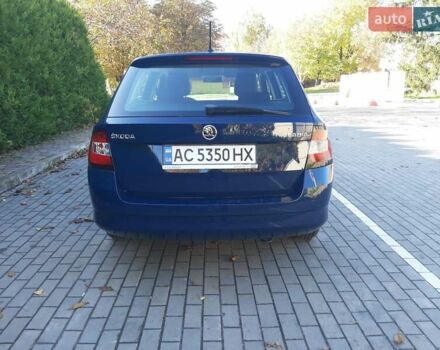 Синий Шкода Фабия, объемом двигателя 1.4 л и пробегом 263 тыс. км за 9200 $, фото 6 на Automoto.ua