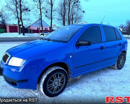Синий Шкода Фабия, объемом двигателя 1.4 л и пробегом 185 тыс. км за 2950 $, фото 1 на Automoto.ua