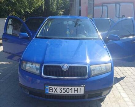 Синій Шкода Фабія, об'ємом двигуна 1.4 л та пробігом 248 тис. км за 3500 $, фото 1 на Automoto.ua
