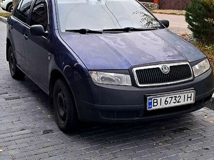 Синій Шкода Фабія, об'ємом двигуна 1.4 л та пробігом 480 тис. км за 2500 $, фото 1 на Automoto.ua