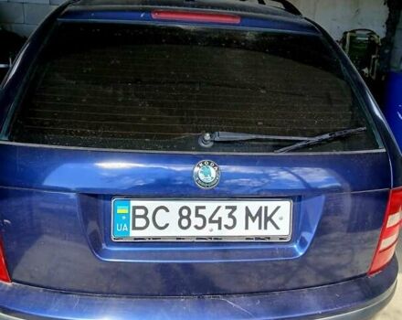 Синій Шкода Фабія, об'ємом двигуна 1.39 л та пробігом 200 тис. км за 3500 $, фото 1 на Automoto.ua