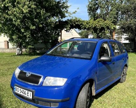 Синій Шкода Фабія, об'ємом двигуна 1.4 л та пробігом 255 тис. км за 3700 $, фото 1 на Automoto.ua