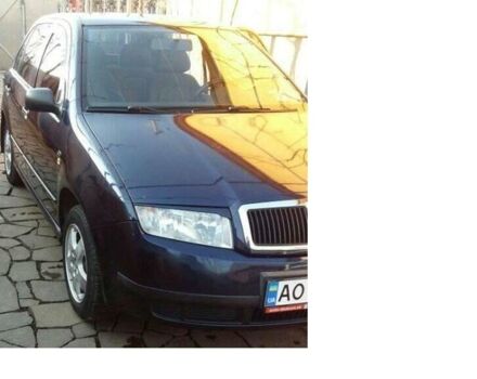 Синий Шкода Фабия, объемом двигателя 1.4 л и пробегом 163 тыс. км за 4800 $, фото 1 на Automoto.ua