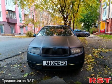 Шкода Фабія 2001 у Краматорске на Automoto.ua Синій Шкода Фабія, об'ємом двигуна 1.4 л та пробігом 280 тис. км за 2880 $, фото 1 на Automoto.ua