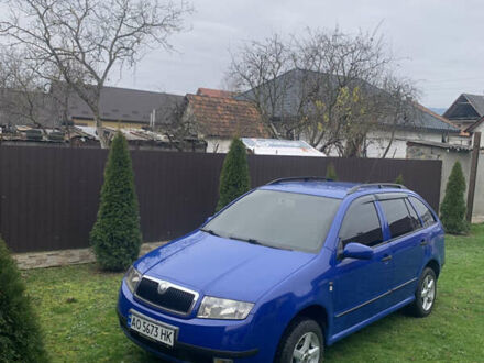 Синий Шкода Фабия, объемом двигателя 1.9 л и пробегом 300 тыс. км за 3000 $, фото 1 на Automoto.ua