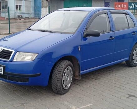 Синий Шкода Фабия, объемом двигателя 1.4 л и пробегом 198 тыс. км за 3000 $, фото 1 на Automoto.ua