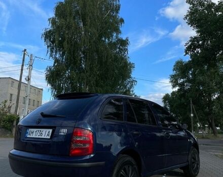 Синий Шкода Фабия, объемом двигателя 1.39 л и пробегом 241 тыс. км за 3000 $, фото 1 на Automoto.ua