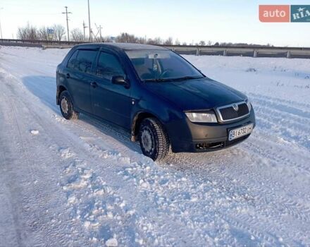 Синій Шкода Фабія, об'ємом двигуна 1.4 л та пробігом 485 тис. км за 2800 $, фото 1 на Automoto.ua