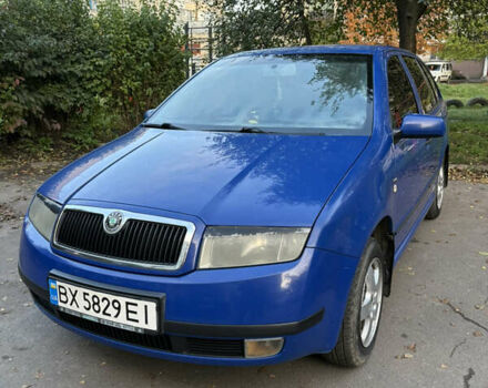 Шкода Фабия 2001 в Староконстантинов на Automoto.ua Синий Шкода Фабия, объемом двигателя 1.4 л и пробегом 260 тыс. км за 4000 $, фото 1 на Automoto.ua