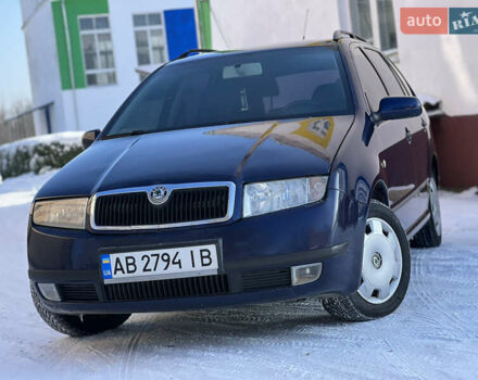 Синій Шкода Фабія, об'ємом двигуна 1.4 л та пробігом 272 тис. км за 3800 $, фото 1 на Automoto.ua